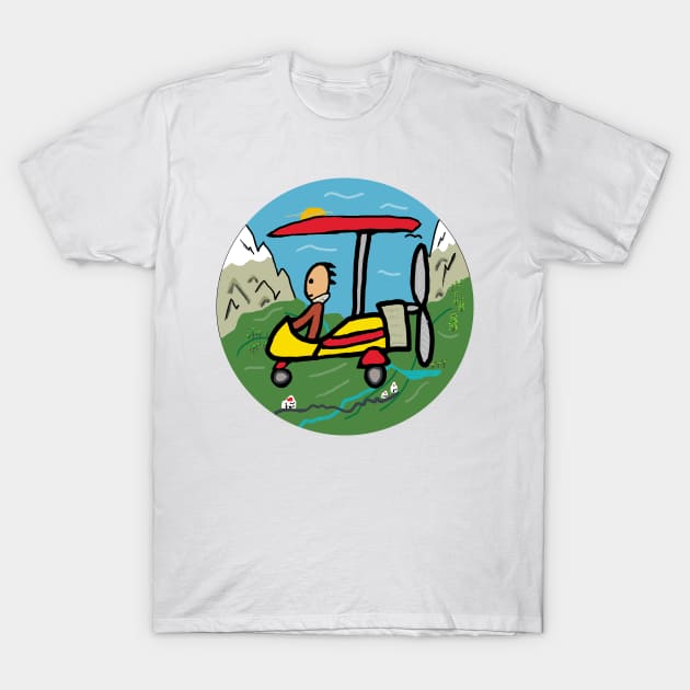 Microlight T-Shirt by Mark Ewbie